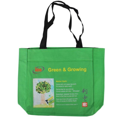 100% recycle tote bag