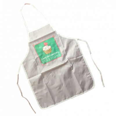 durable pink apron for kids or promotion