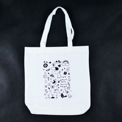 top quality Green color printing bamboo bag